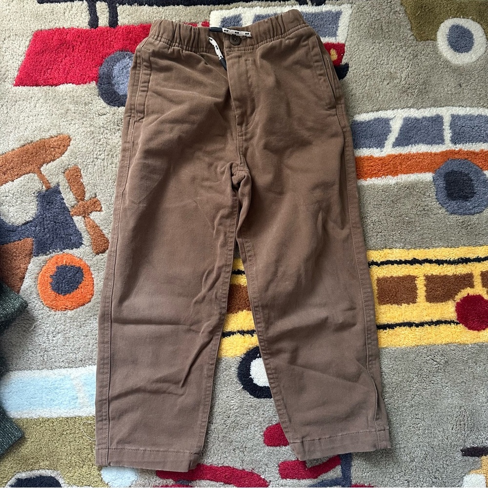 Zara brown loose fit pants